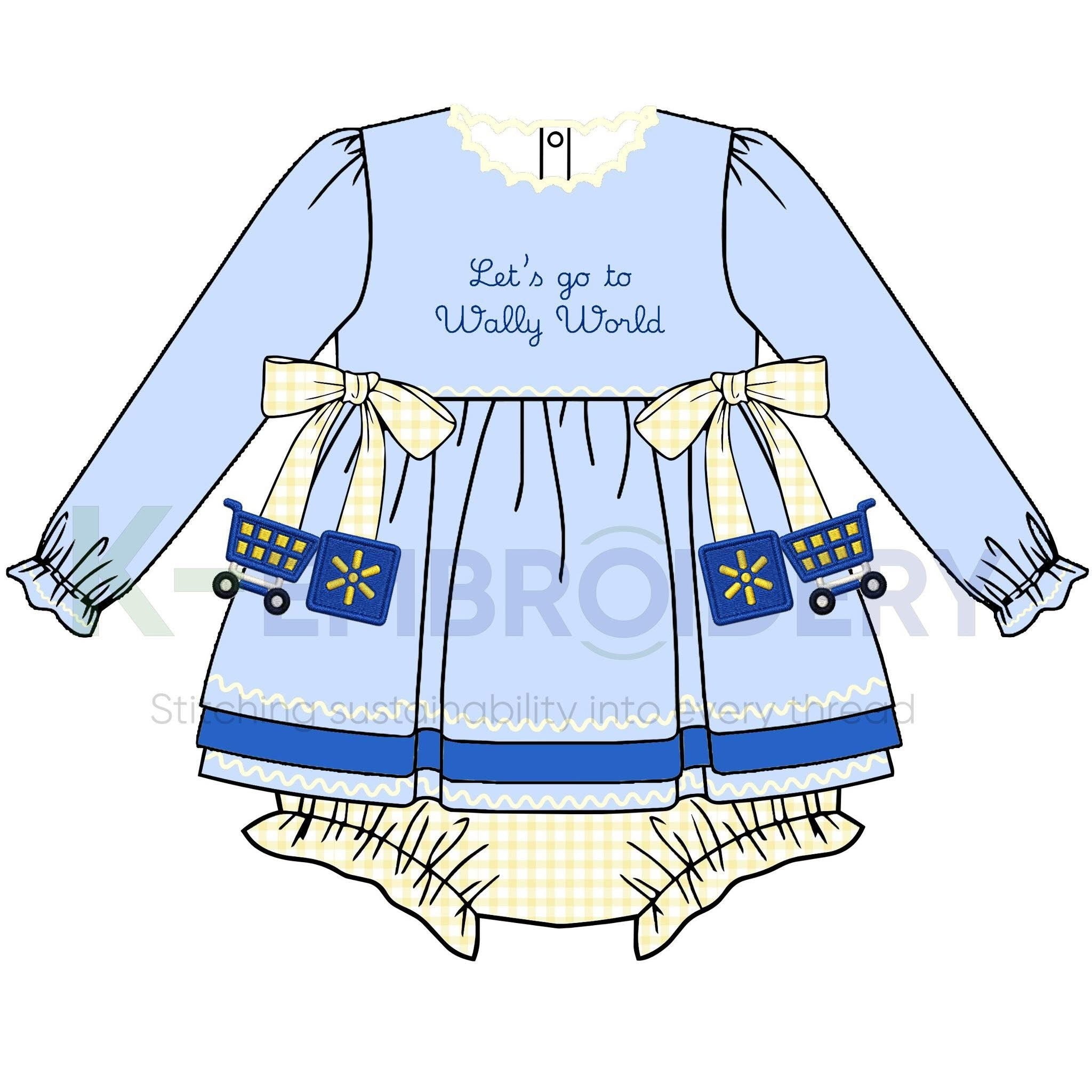 Let's Go to Wally World - Skirted Bubble - PREORDER