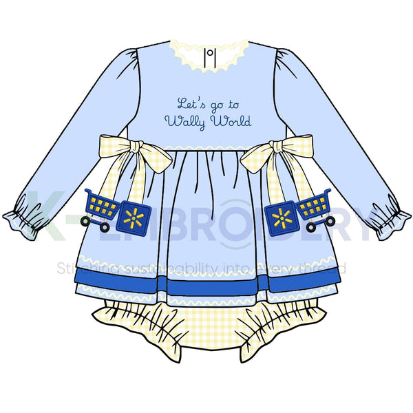 Let's Go to Wally World - Skirted Bubble - PREORDER