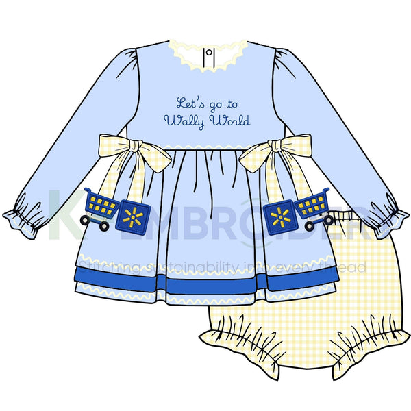 Let's Go to Wally World - Bloomer Set - PREORDER